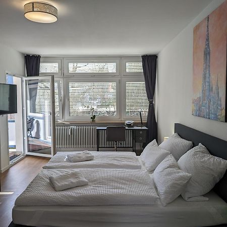 100M Zum Ulmer Muenster: 57M² Wohnung An Der Blau Dış mekan fotoğraf