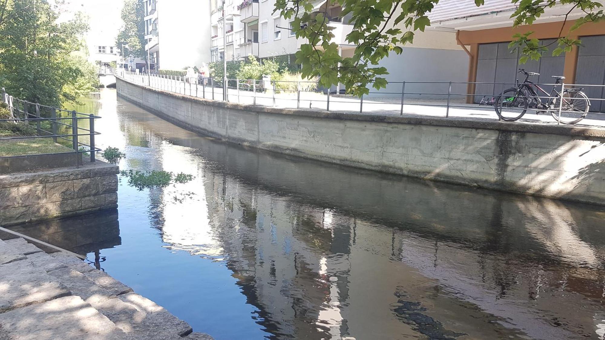 100M Zum Ulmer Muenster: 57M² Wohnung An Der Blau Dış mekan fotoğraf