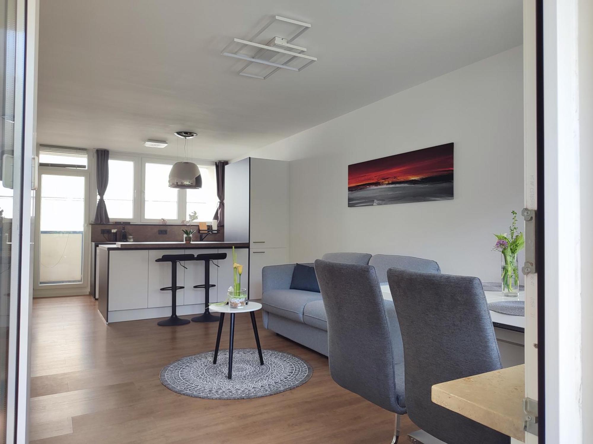100M Zum Ulmer Muenster: 57M² Wohnung An Der Blau Dış mekan fotoğraf