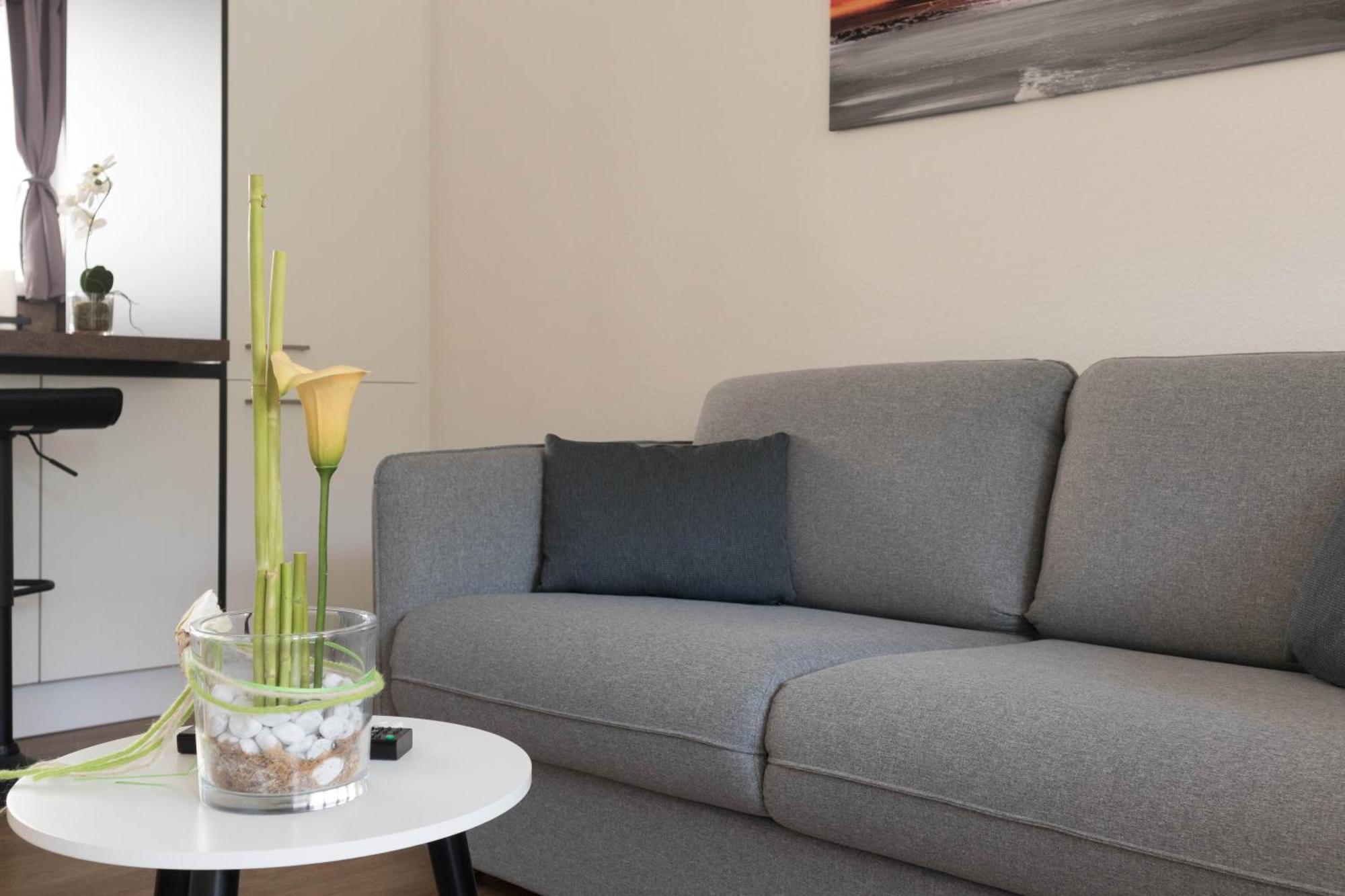 100M Zum Ulmer Muenster: 57M² Wohnung An Der Blau Dış mekan fotoğraf